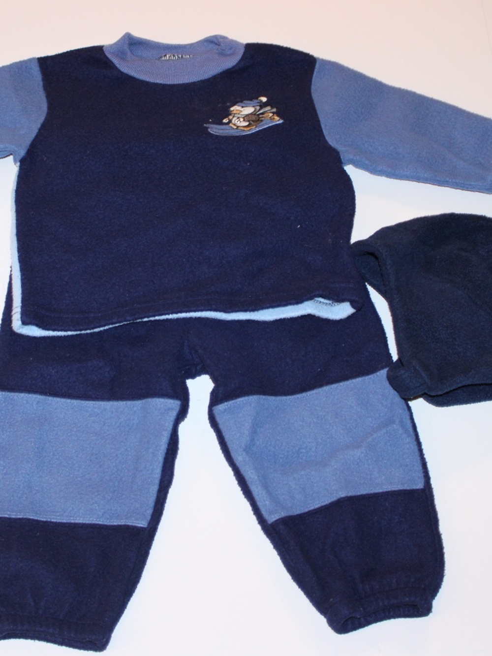 Vintage Basic Editions Snowman Fleece Outfit Set 18M
